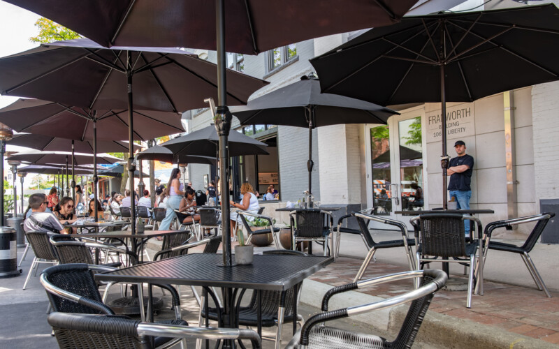 Street Dining in Ann Arobr at TAQ