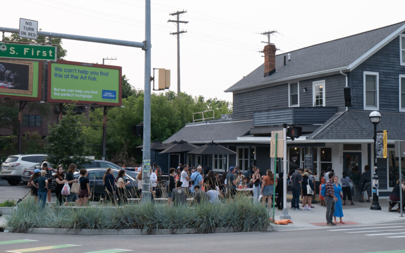 People from all over Ann Arbor flock to Blank Slate Creamery. Blank Slate Creamery Ann Arbor always has a long line of people.