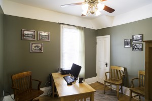 Office with full bath, could be 4th bedroom