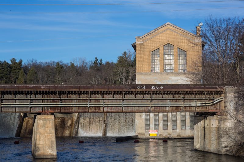Barton Dam is connected to Barton Pond, which provides 85% of the drinking water to Ann Arbor. 