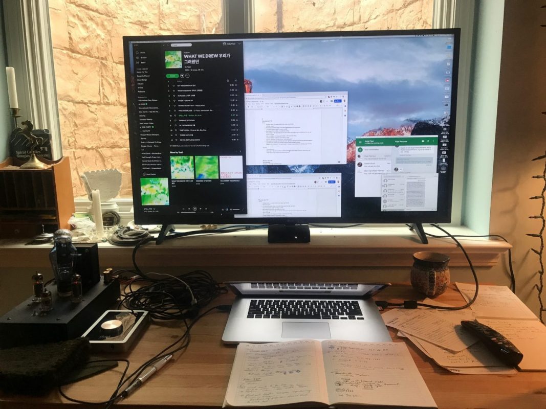 Andy's home office