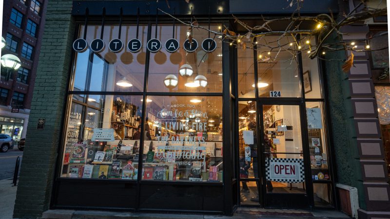Literati Book shop on Washington Ave., Ann Arbor MI