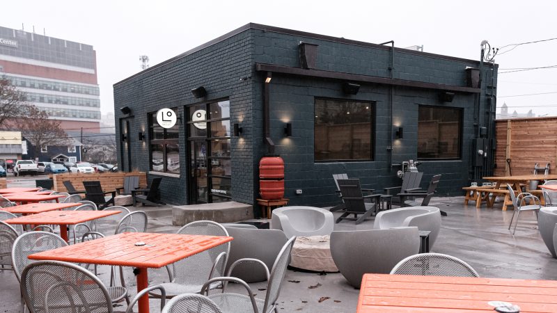 Image of the Ann Arbor's newest Northside cafe and bar's exterior on Ann Arbor's Northside