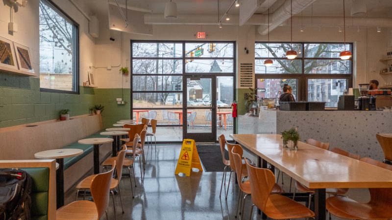Image of interior of Lowertown Bar and Cafe, on Ann Arbor's Northside