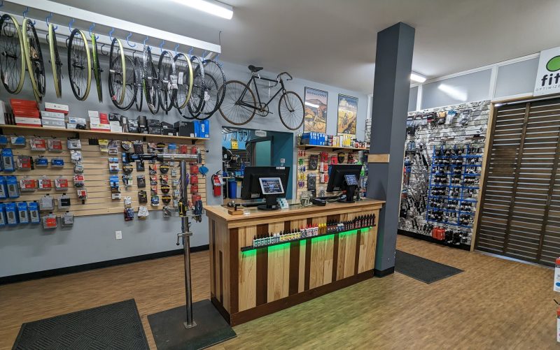 The Lower Town bike shop's interior. Source: Sic Transit Cycles website.