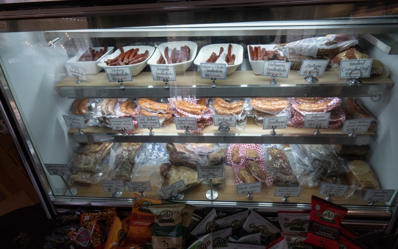 Locally sourced and prepared meats